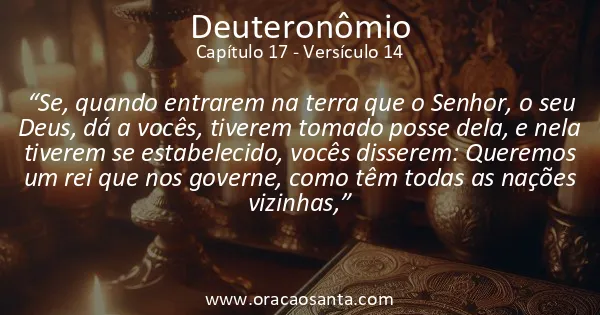 Deuteronômio 17:14