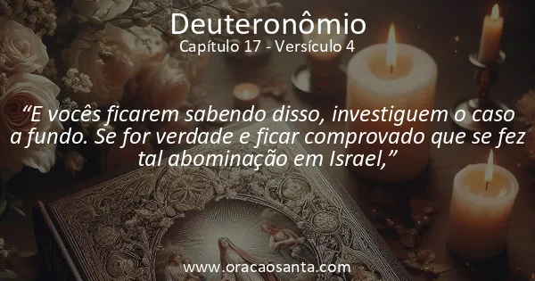 Deuteronômio 17:4