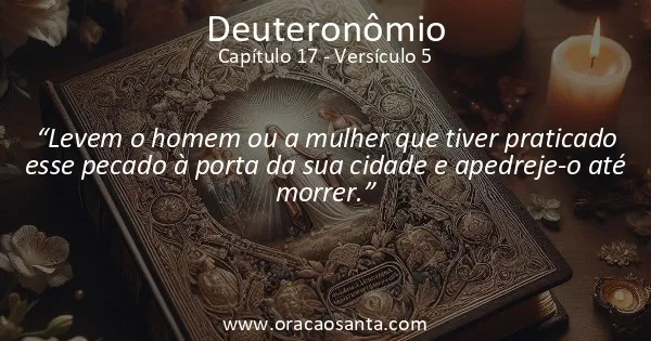 Deuteronômio 17:5