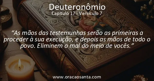 Deuteronômio 17:7