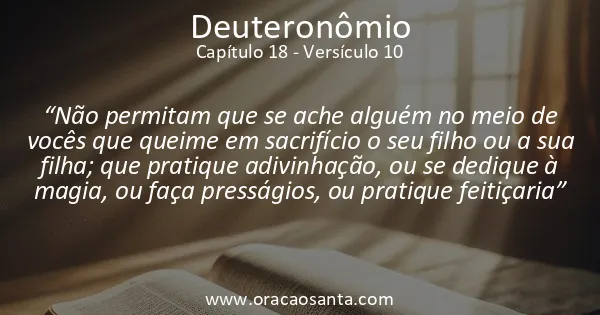Deuteronômio 18:10