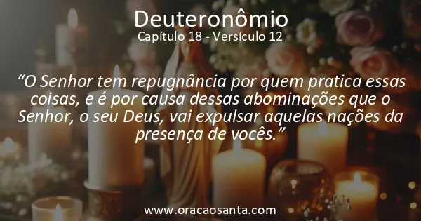 Deuteronômio 18:12