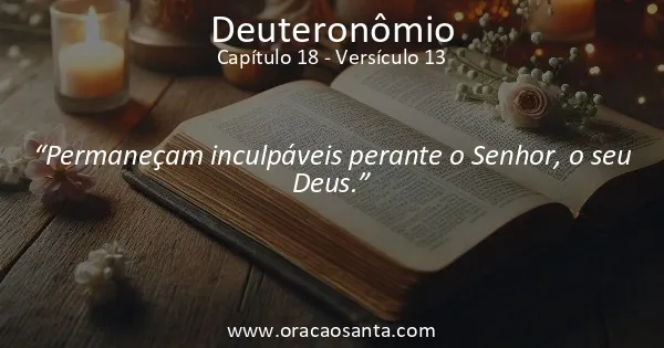 Deuteronômio 18:13