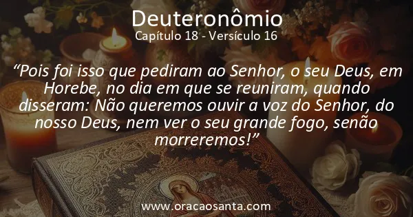 Deuteronômio 18:16
