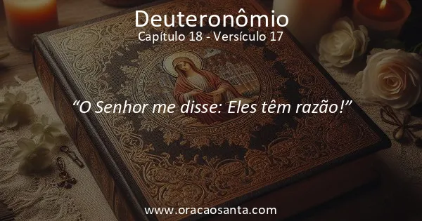Deuteronômio 18:17