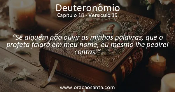 Deuteronômio 18:19