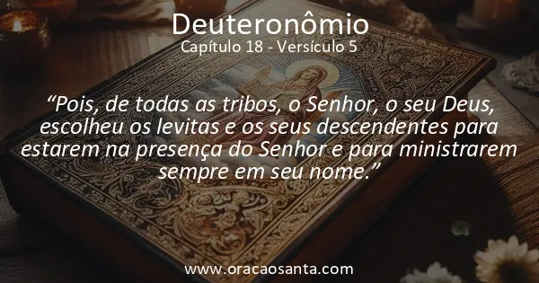 Deuteronômio 18:5