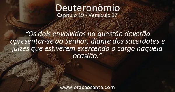 Deuteronômio 19:17