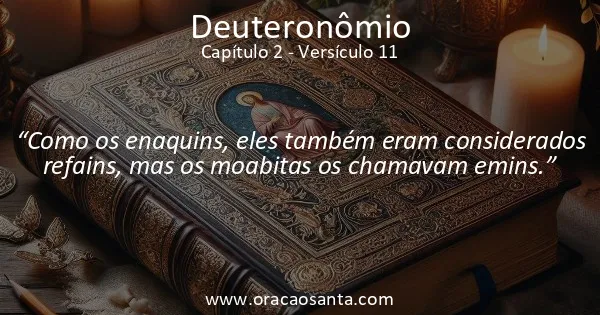 Deuteronômio 2:11