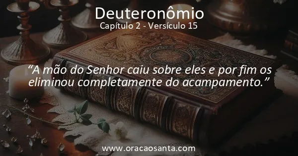 Deuteronômio 2:15