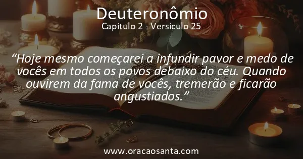 Deuteronômio 2:25