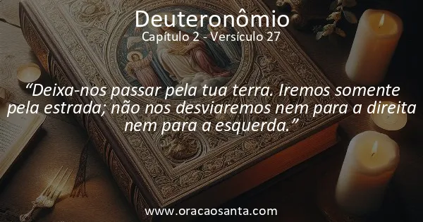 Deuteronômio 2:27