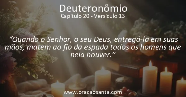 Deuteronômio 20:13