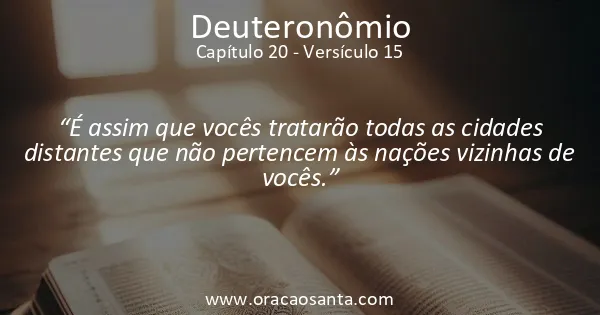 Deuteronômio 20:15
