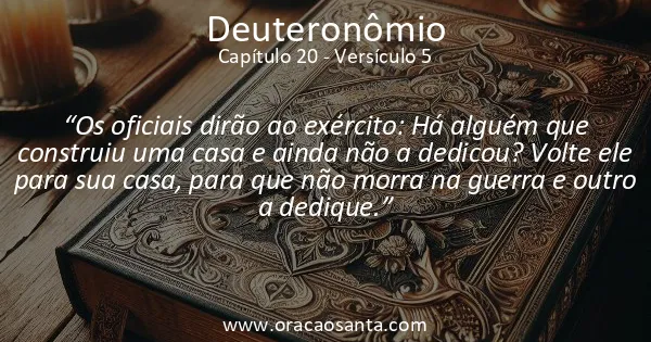 Deuteronômio 20:5