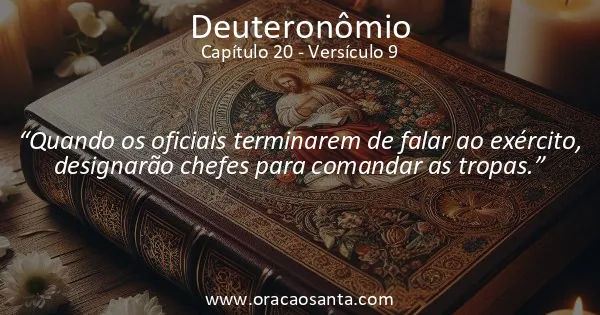 Deuteronômio 20:9