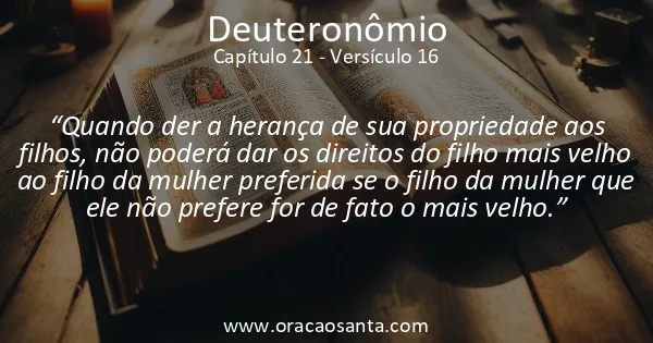 Deuteronômio 21:16