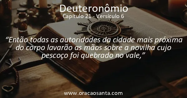 Deuteronômio 21:6