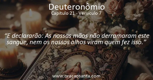 Deuteronômio 21:7