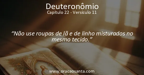 Deuteronômio 22:11