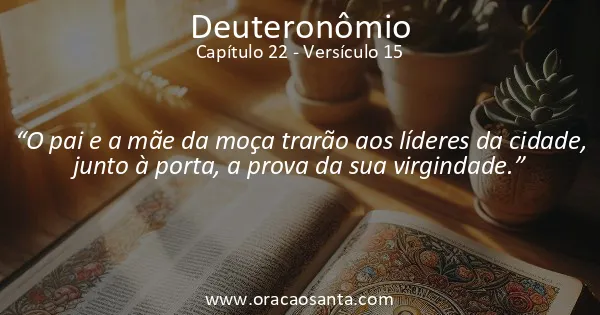 Deuteronômio 22:15