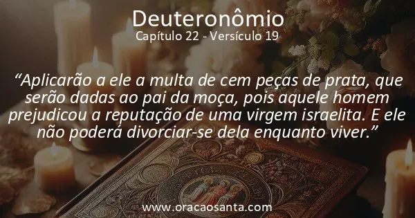 Deuteronômio 22:19