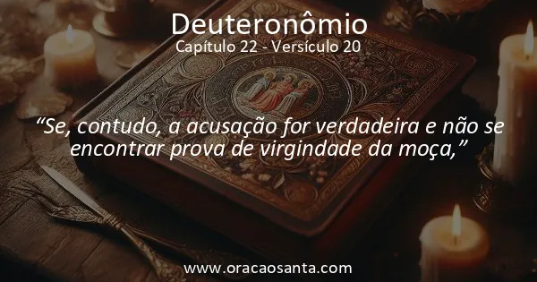 Deuteronômio 22:20