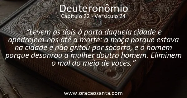 Deuteronômio 22:24