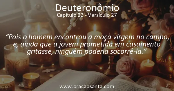 Deuteronômio 22:27