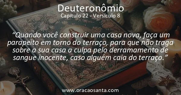 Deuteronômio 22:8