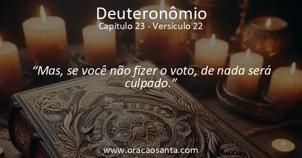 Deuteronômio 23:22