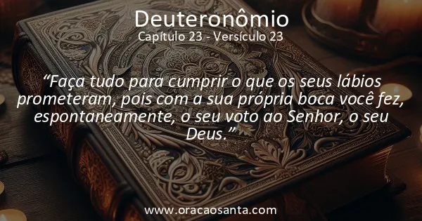 Deuteronômio 23:23