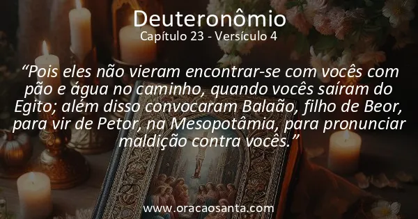 Deuteronômio 23:4