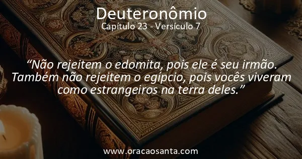 Deuteronômio 23:7