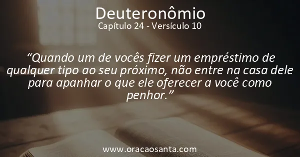 Deuteronômio 24:10