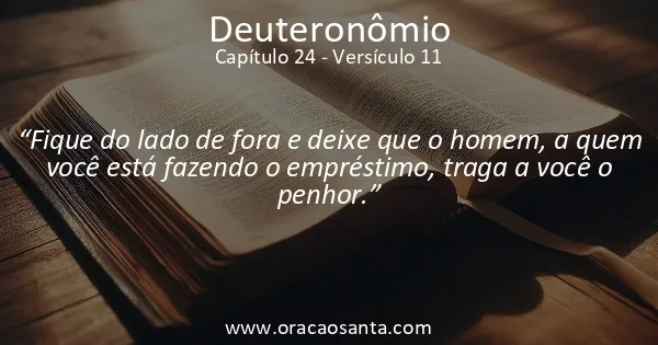 Deuteronômio 24:11
