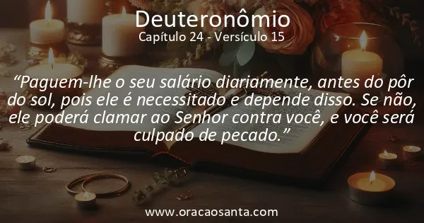 Deuteronômio 24:15