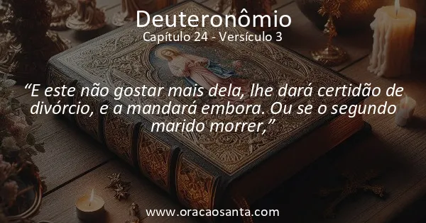 Deuteronômio 24:3