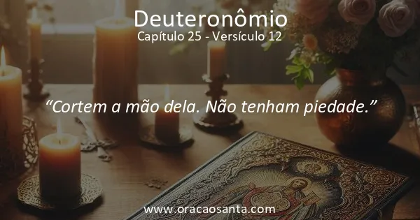 Deuteronômio 25:12