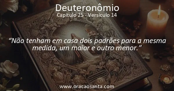 Deuteronômio 25:14