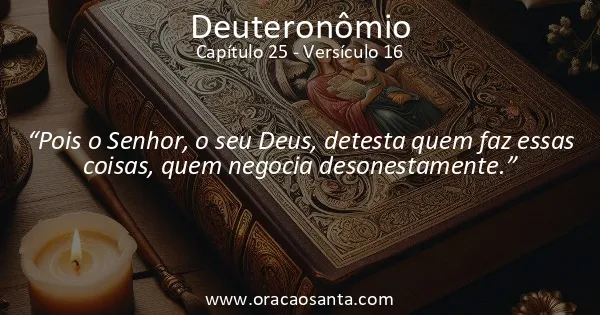 Deuteronômio 25:16
