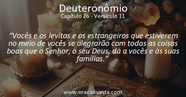 Deuteronômio 26:11