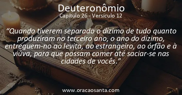 Deuteronômio 26:12