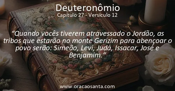 Deuteronômio 27:12