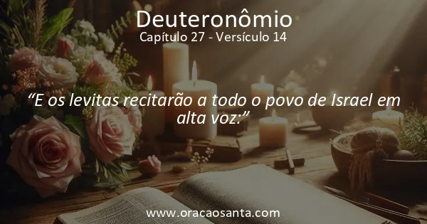 Deuteronômio 27:14