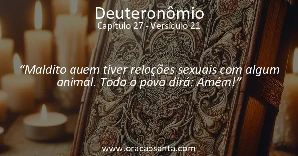 Deuteronômio 27:21
