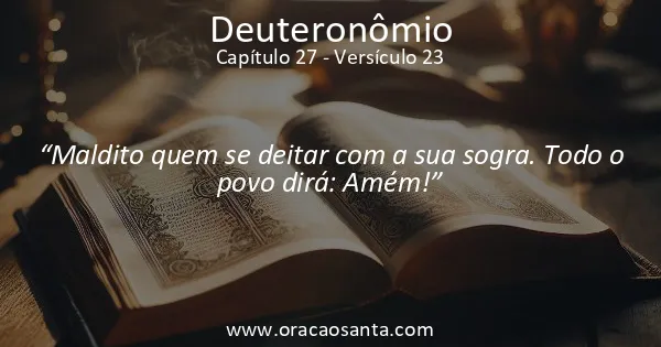 Deuteronômio 27:23