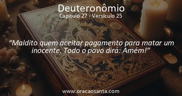 Deuteronômio 27:25