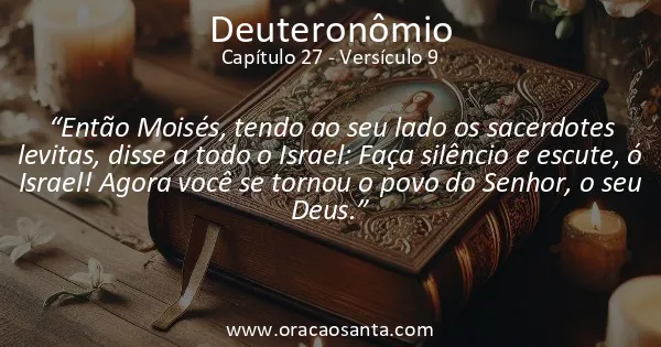 Deuteronômio 27:9