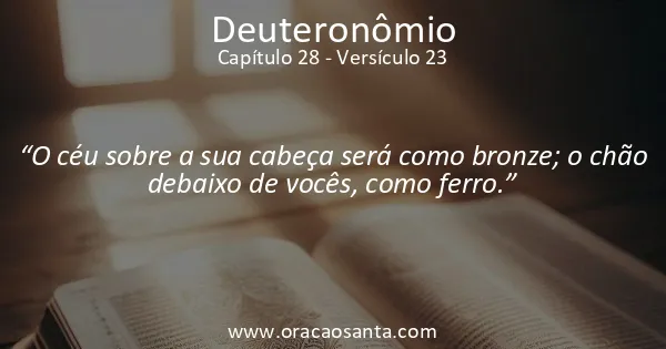 Deuteronômio 28:23